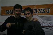 Jose Vicente y Aitor Eguzkiza ante la defensa del t&iacute;tulo